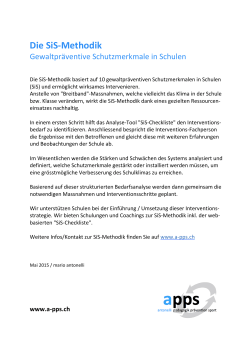 SiS-Checkliste