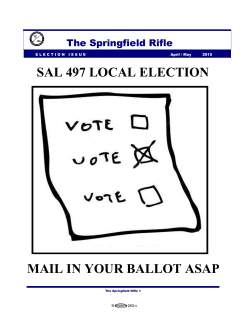 Link to April 2015 Rifle - Springfield Area Local 497
