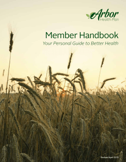 Member Handbook - Members
