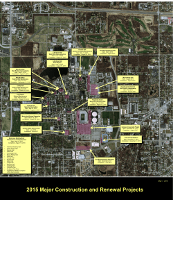 2015 Major Construction and Renewal Projects