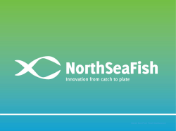 North Sea Fish Final Conference - Interreg IVB North Sea Region