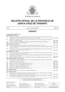BoletÃ­n 038/2015, de fecha 23/3/2015