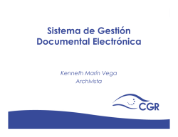 Sistema de GestiÃ³n Documental ElectrÃ³nica