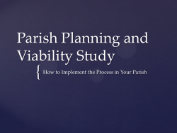 Parish Planning and Viability Study