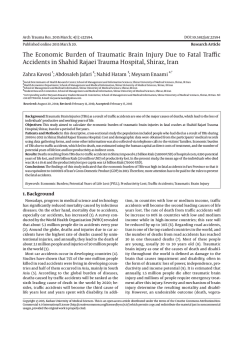 Full Text  - Archives of Trauma Research
