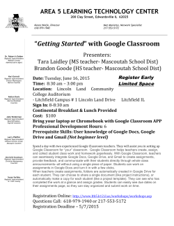 6-16-15 Google Classroom Flyer