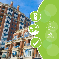 Green Condo Guide - Alberta Real Estate Foundation