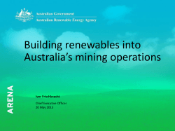 PDF 1MB - Australian Renewable Energy Agency