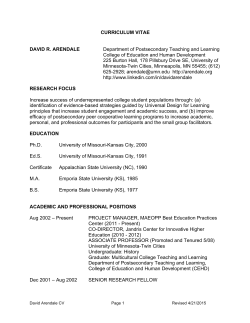 My Documents - David Arendale`s Web Site