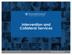 Intervention and Collateral Services
