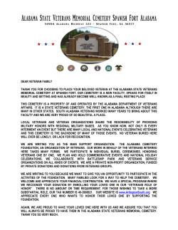 Letter to Veterans