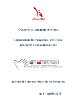 Cooperazione Internazionale dell`Italia