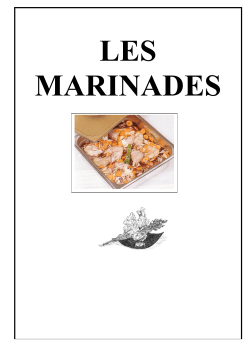 8. Les marinades (Ã©lÃ¨ve)