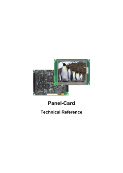 Panel-Card - Technical Reference