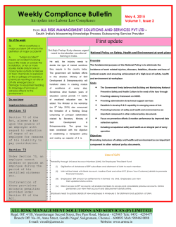 4 May 2015 : Volume 1, Issue 2