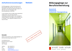 Flyer BzB Bau Holz Farbe 2014 (pages 09) - Arnold-Bode