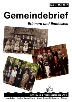 PDF-Gemeindebriefe - Herzlich willkommen auf alfa3056!