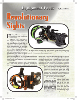 May 2015 - Revolutionary Sights