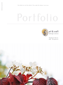 art & craft PORTFOLIO