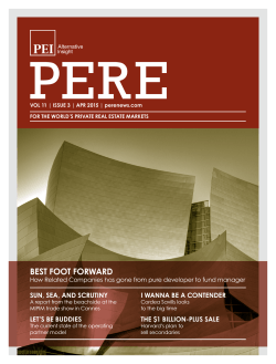 PERE - Operating Partners | Special Feature