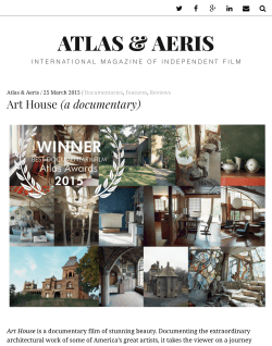ATLAS & AERIS - Don Freeman Art House Film