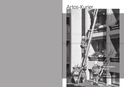 Artos Kurier Nr. 1-2015  AKTUELL