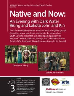 An Evening with Dark Water Rising and Lakota John and Kin