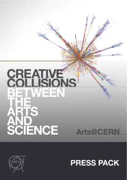 Arts@CERN Press Pack