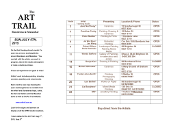 brochure - The Art Trail
