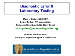 Diagnostic Error