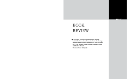 book review - AtÄ±lÄ±m Ãniversitesi | Sosyal Bilimler Dergisi