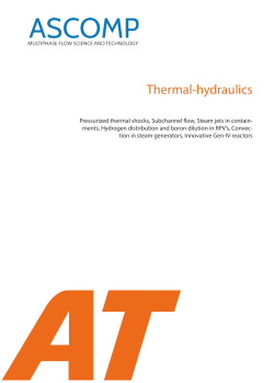 Thermal-hydraulics