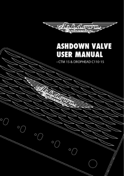 Manual - Ashdown