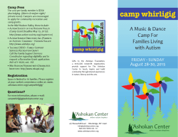 camp whirligig - The Ashokan Center