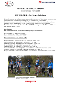Run and Bike de Cepoy