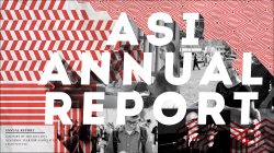 ANNUAL REPORT - Associated Students, Inc. (ASI)