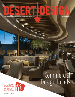 Commercial Design Trends - ASID Arizona North Chapter