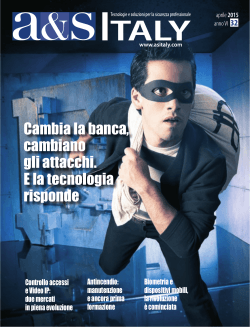 a&s Italy n.32 Aprile 2015 - a&s Italy Magazine