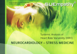 NEUROCARDIOLOGY-STRESS MEDICINE