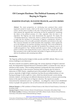 PDF (1-21) - African Studies Quarterly