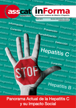 in Forma - Hepatitis - AsociaciÃ³n Catalana de Enfermos de Hepatitis