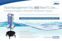Fluid Management You Will Want To Useâ¦