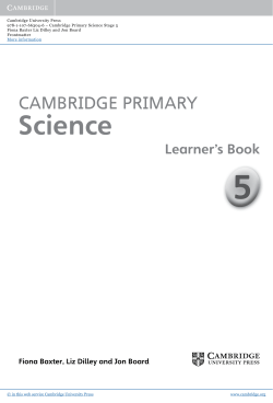 Science - Assets - Cambridge University Press