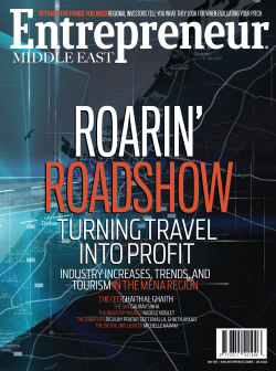 Turning Travel inTo profiT Turning Travel inTo profiT