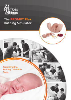 The PROMPT Flex Birthing Simulator