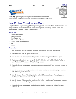 Lab 5G: How Transformers Work