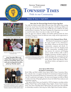 Aston Township Times April 2015