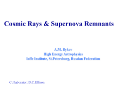 Cosmic Rays & Supernova Remnants