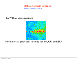 Diffuse Galactic Emission