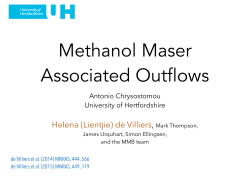 Methanol Maser Associated Outflows